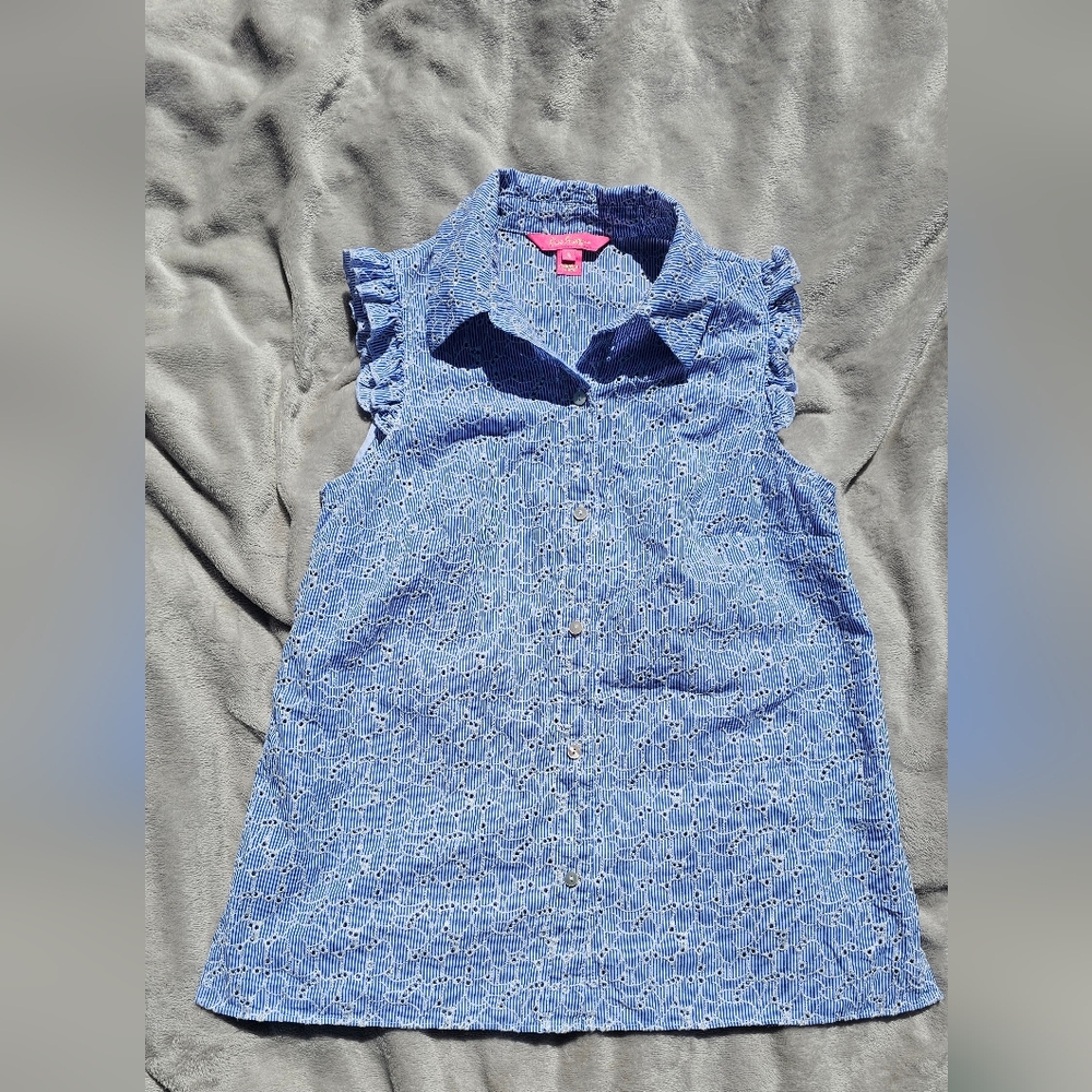 Lilly Pulitzer Lenox Eyelet Top